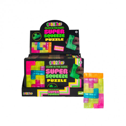 Smooshos Glow in Dark Super Squeeze Puzzle Spotty Dot Toys