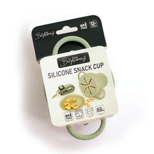 Load image into Gallery viewer, Silicone Snack Cup - Sage - Spotty Dot AU
