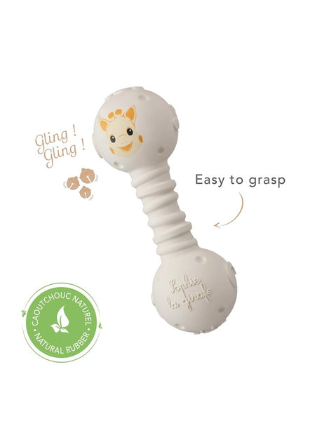 Sophie La Girafe Teething Rattle - Spotty Dot