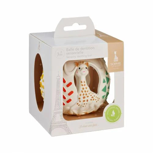 Sophie Girafe Sensory Teething Ball Spotty Dot Baby