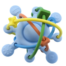 Load image into Gallery viewer, Silicone Sensory Space Rattle Teether - Spotty Dot Toys
