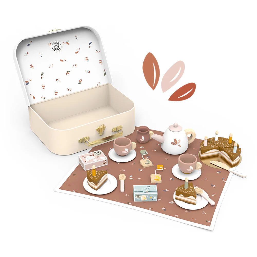 Speedy Monkey Birthday Tea Set - Spotty Dot