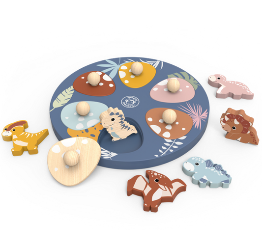 Speedy Monkey Dino Surprise Puzzle Spotty Dot Toys