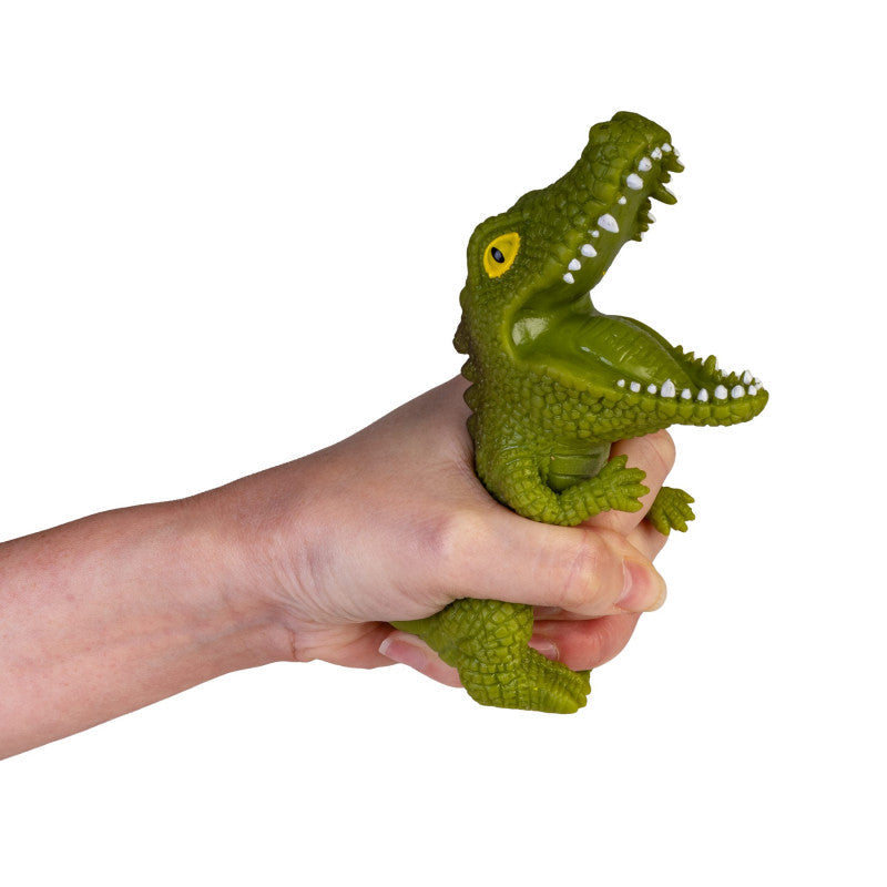 Squish Crocodile Sensory Toys Spotty Dot