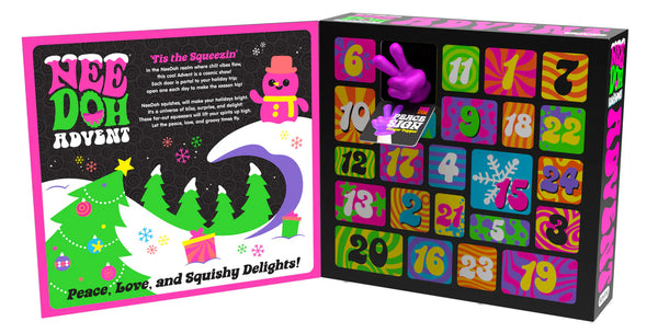 Squishmas Advent Calendar NeeDoh Spotty Dot Toys