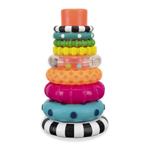 Stacks of Circles Baby Toy Spotty Dot