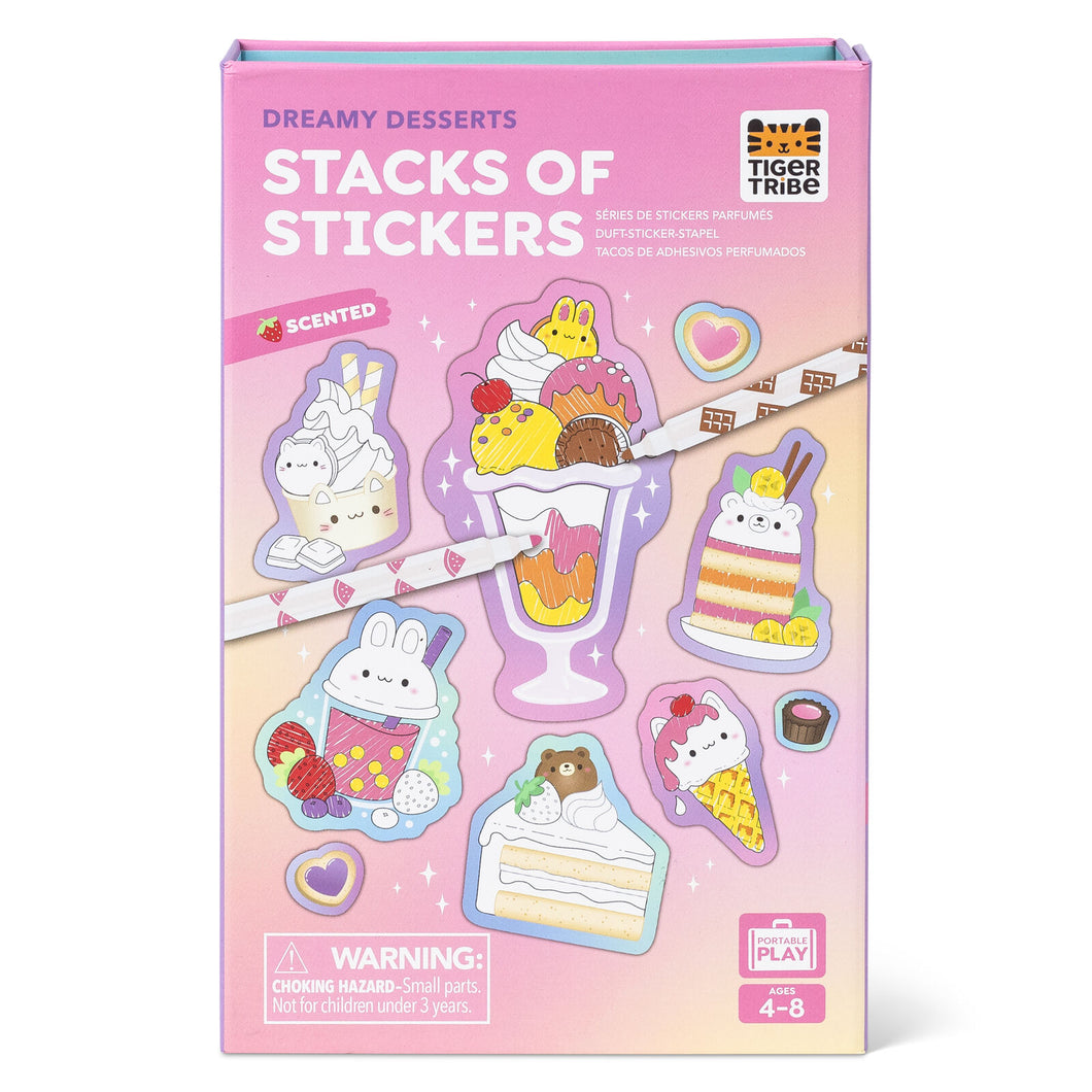 Stacks of Stickers Dreamy Desserts Spotty Dot Toys