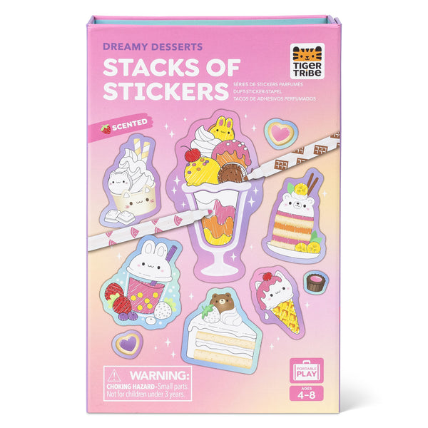 Stacks of Stickers Dreamy Desserts Spotty Dot Toys