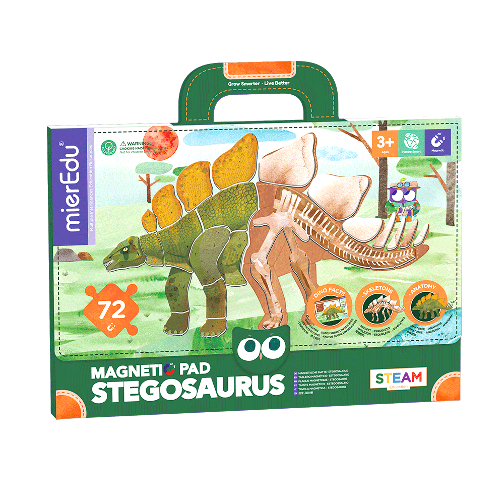 Magnetic Pad Stegosaurus - Spotty Dot Toys