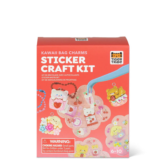 Sticker Craft Kit Kawaii Bag Charms Spotty Dot Toys