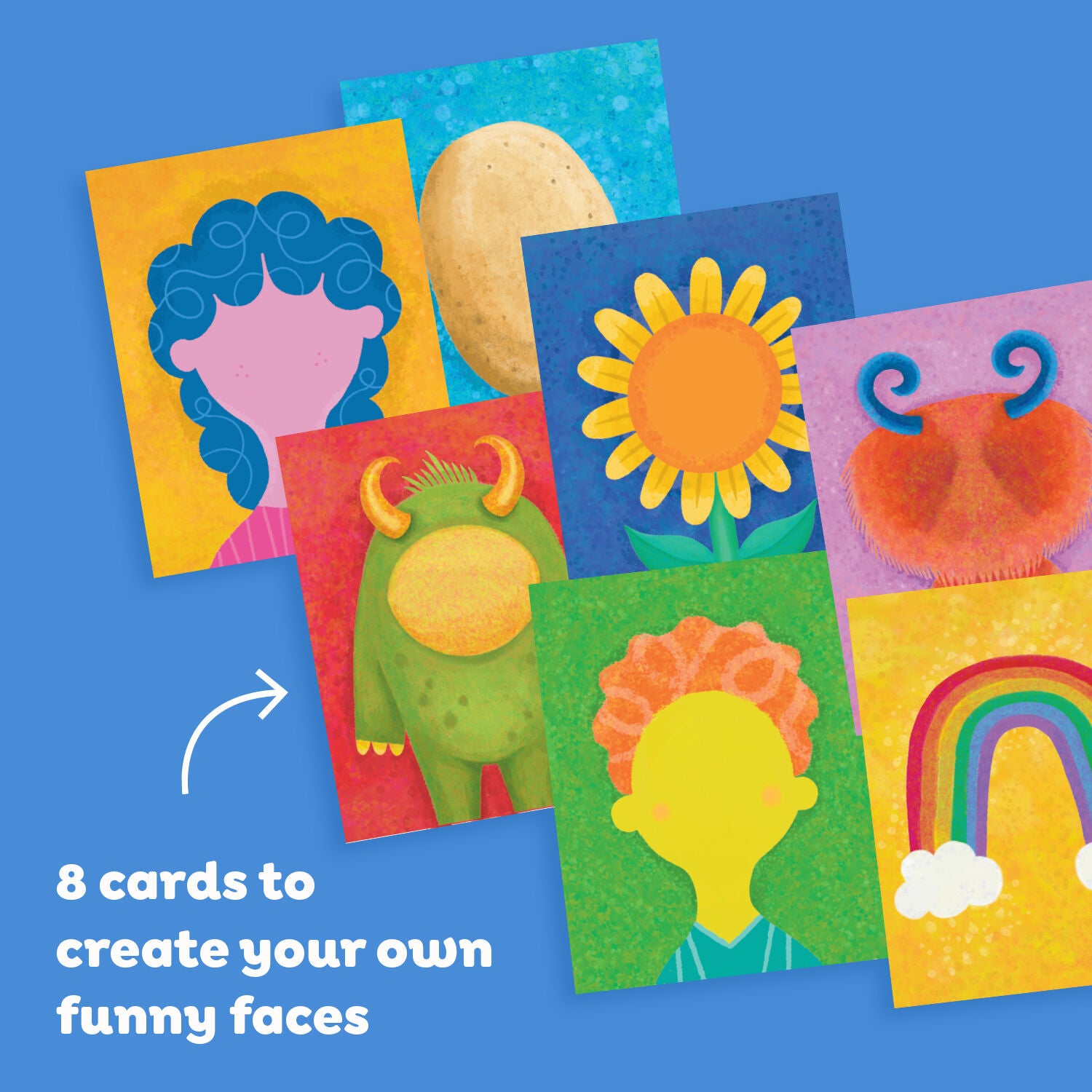 Sticker Pics Funny Faces Spotty Dot