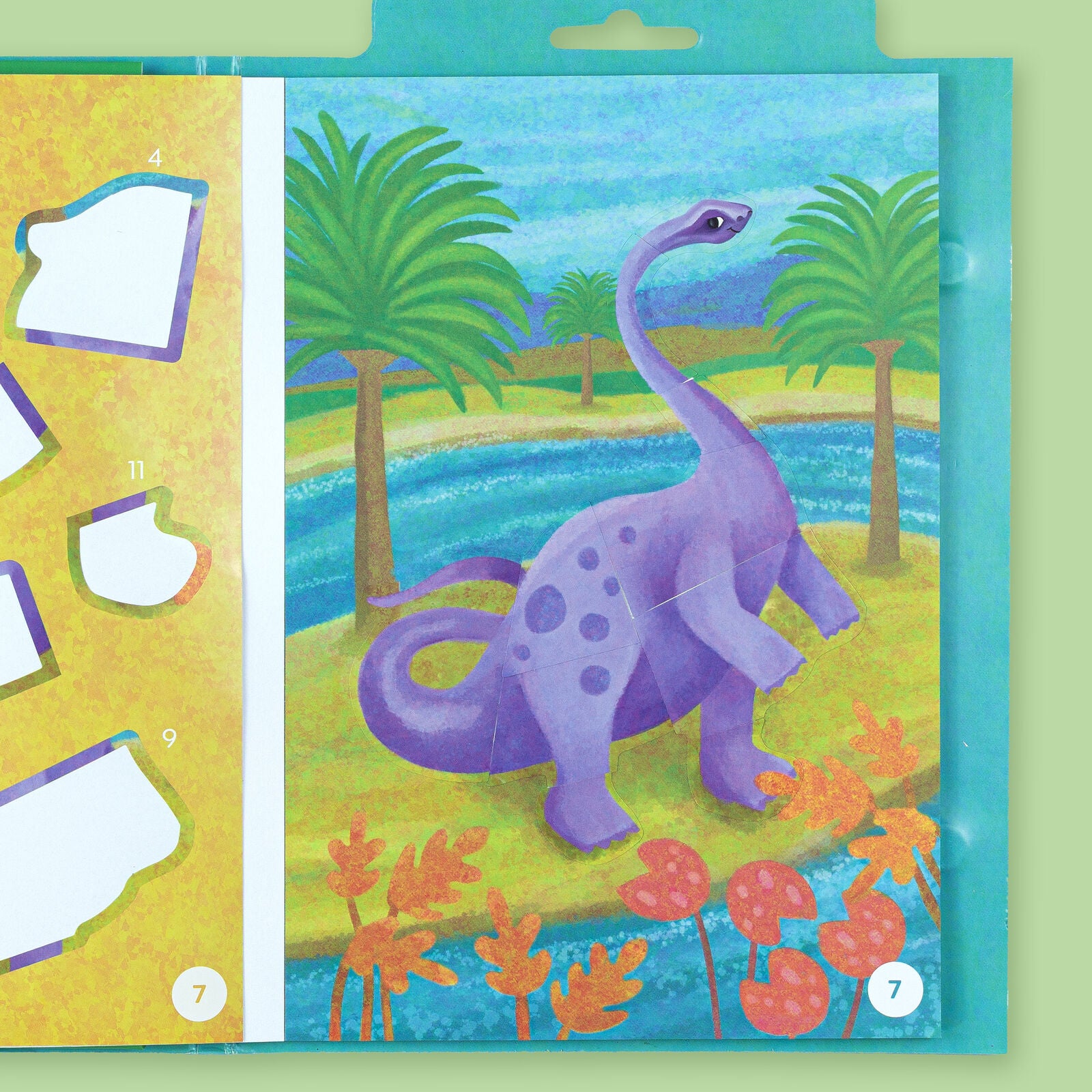 Sticker by Numbers Dinosaurs Spotty Dot Toys