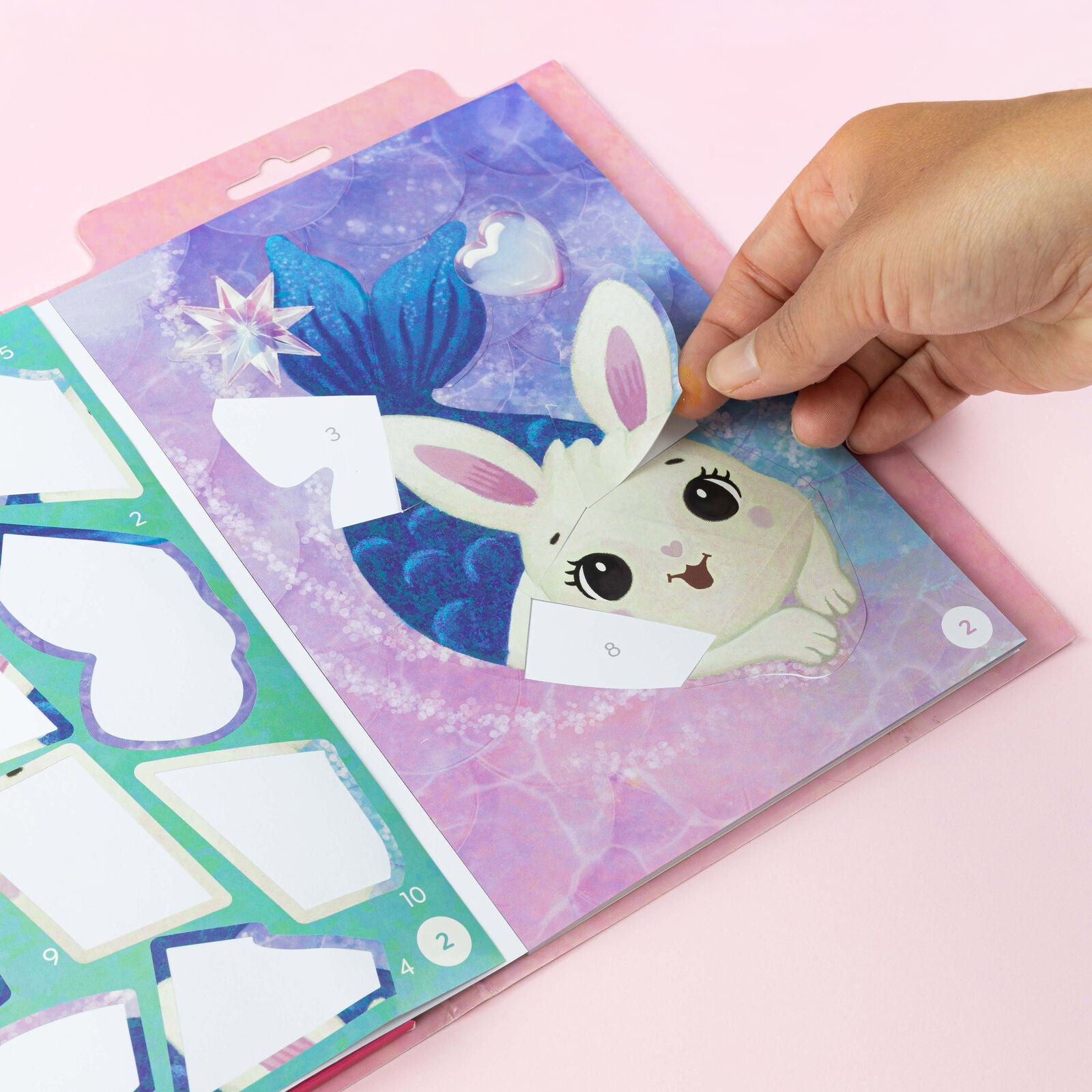 Sticker by Numbers Mermaid Spotty Dot Toys