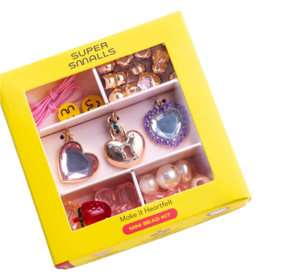 Super Smalls Make it Heartfelt Kids Mini Bead Kit Spotty Dot Toys
