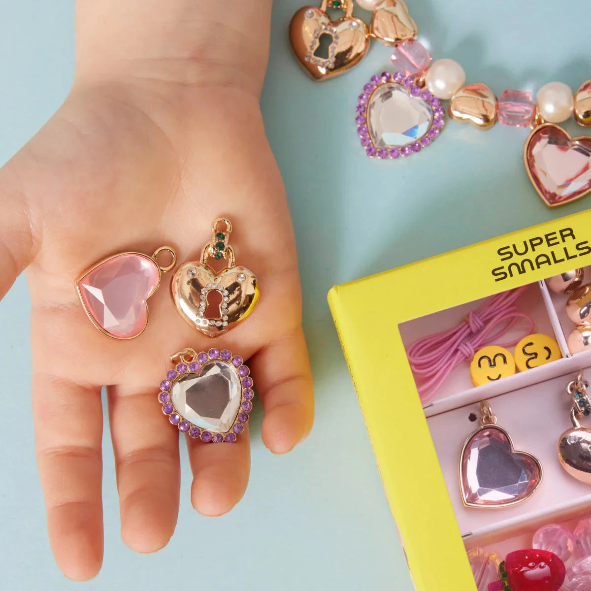 Super Smalls Make it Heartfelt Kids Mini Bead Kit Spotty Dot Toys