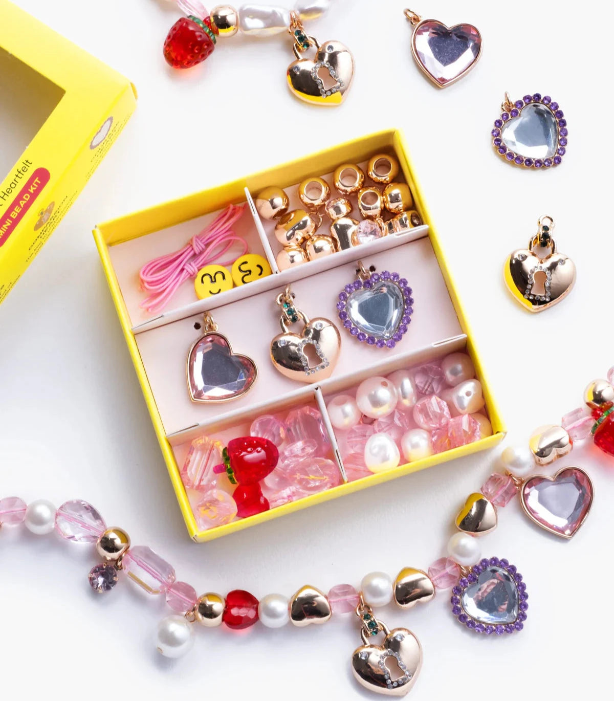 Super Smalls Make it Heartfelt Kids Mini Bead Kit Spotty Dot Toys