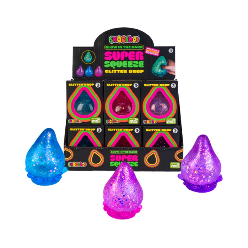 Super Squeeze Glitter Drop Smooshos Spotty Dot Kids