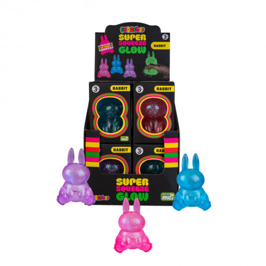Super Squeeze Glow in the Dark Rabbit