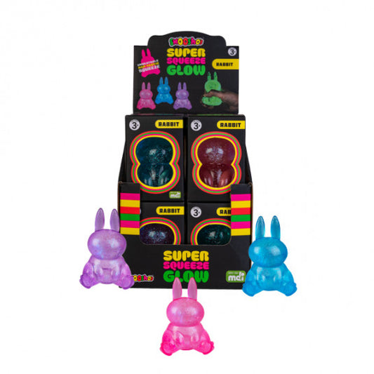 Super Squeeze Glow in the Dark Rabbit