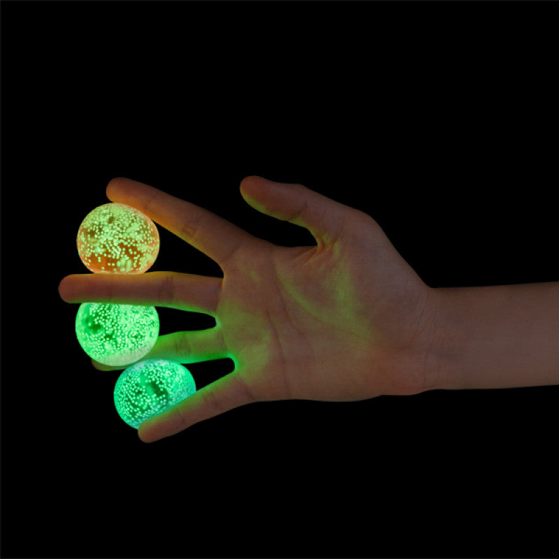 Super Squeeze Glow in the Dark Set of 3 Mini Balls