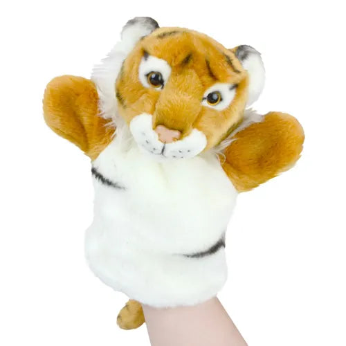 Tiger Hand Puppet Spotty Dot Toys