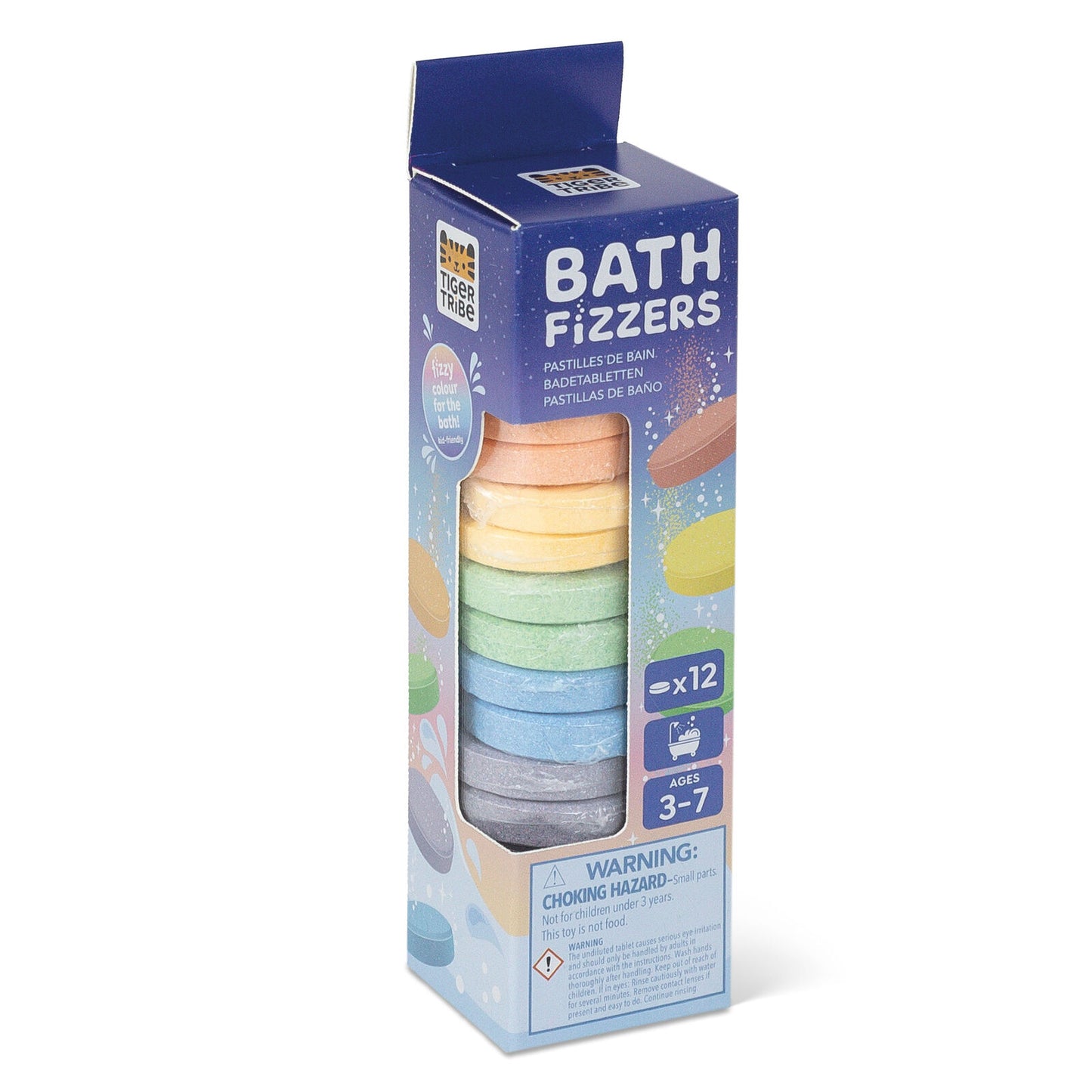Tiger Tribe Bath Fizzers Spotty Dot Toys