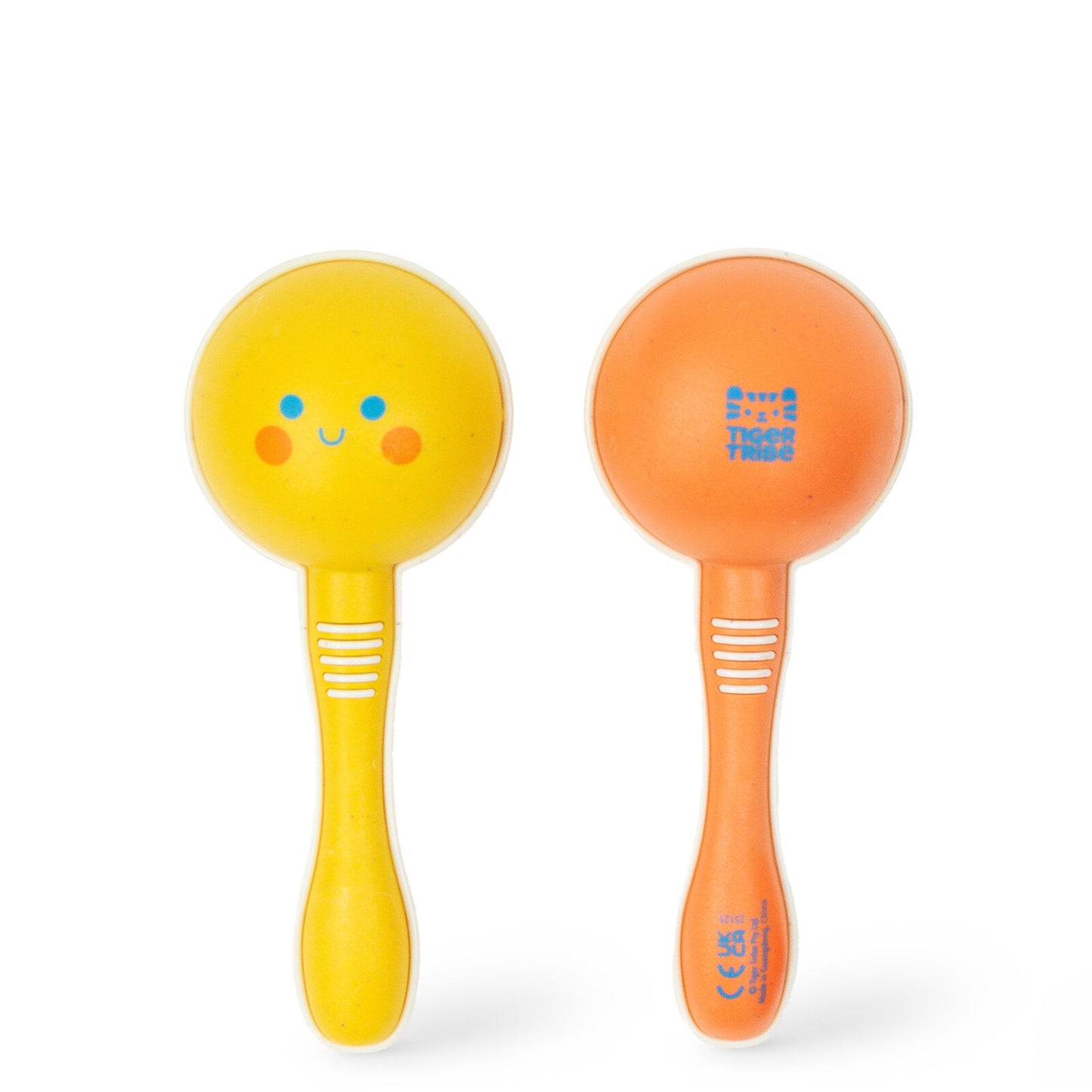 Tiger Tribe Eco Maracas Pair Spotty Dot Kids