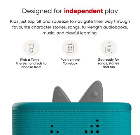 Toniebox 2 Tropical Teal & Creative Rubie Tonie Spotty Dot Toys