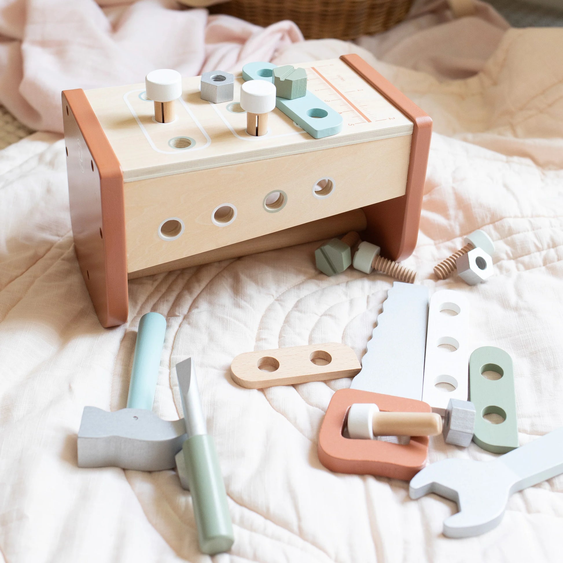 Toolbox Workbench Speedy Monkey Spotty Dot Toys