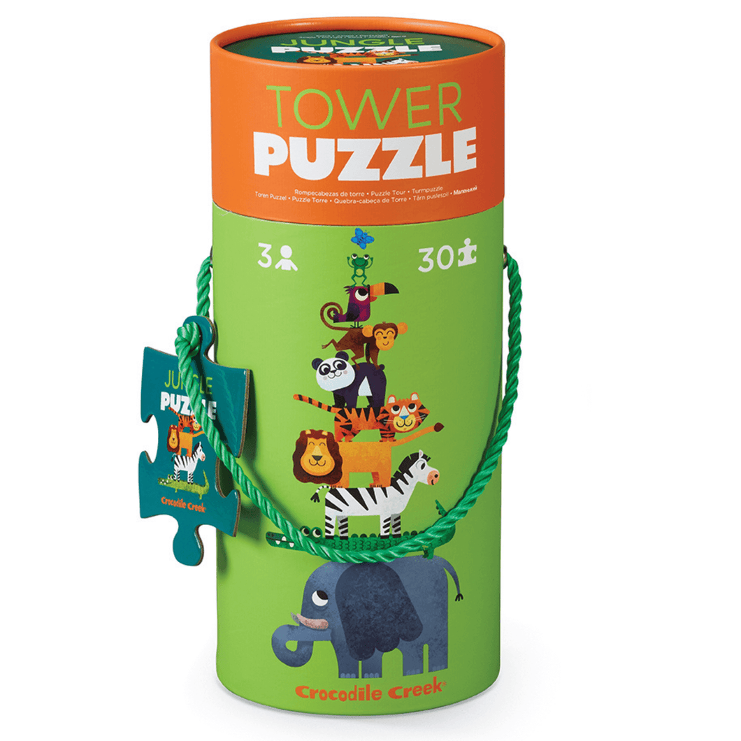 Jungle Tower Puzzle - Spotty Dot Toys AU