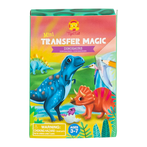 Mini Transfer Magic Dinosaurs - 3+