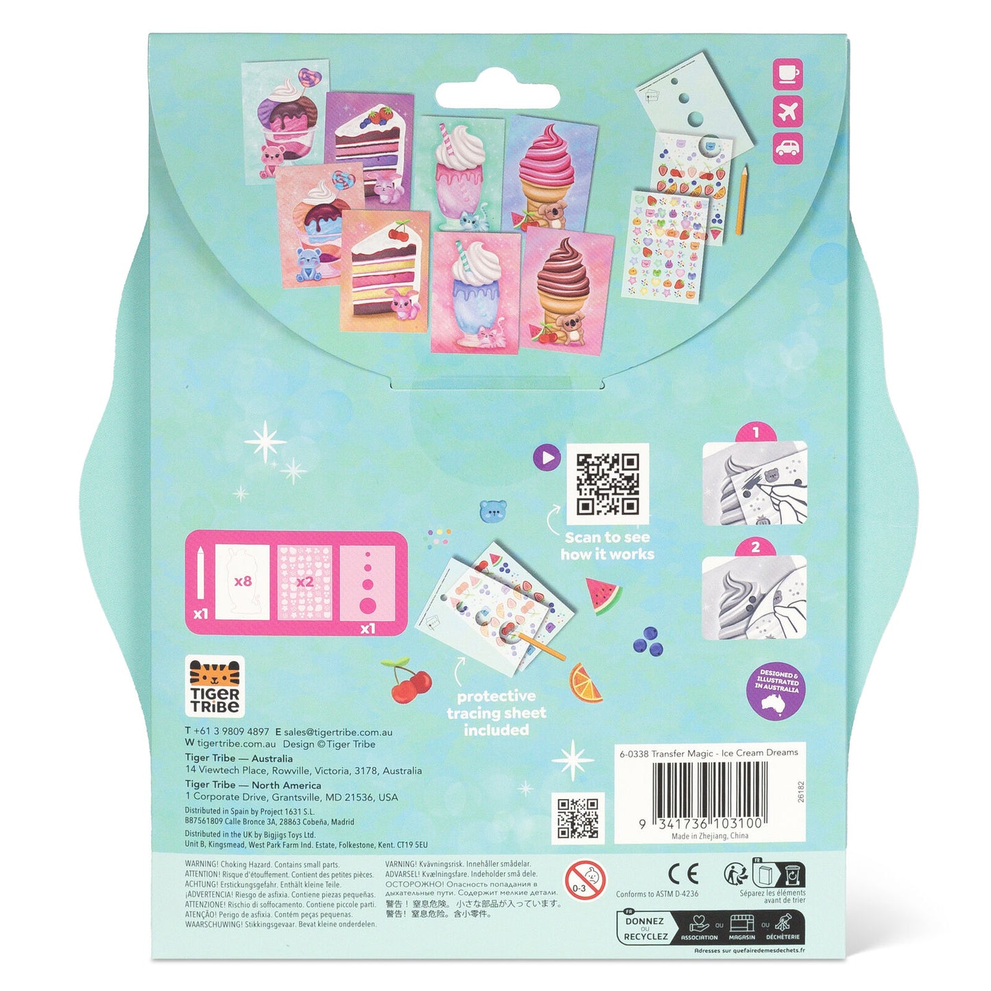Transfer Magic Ice Cream Dreams Spotty Dot Toys