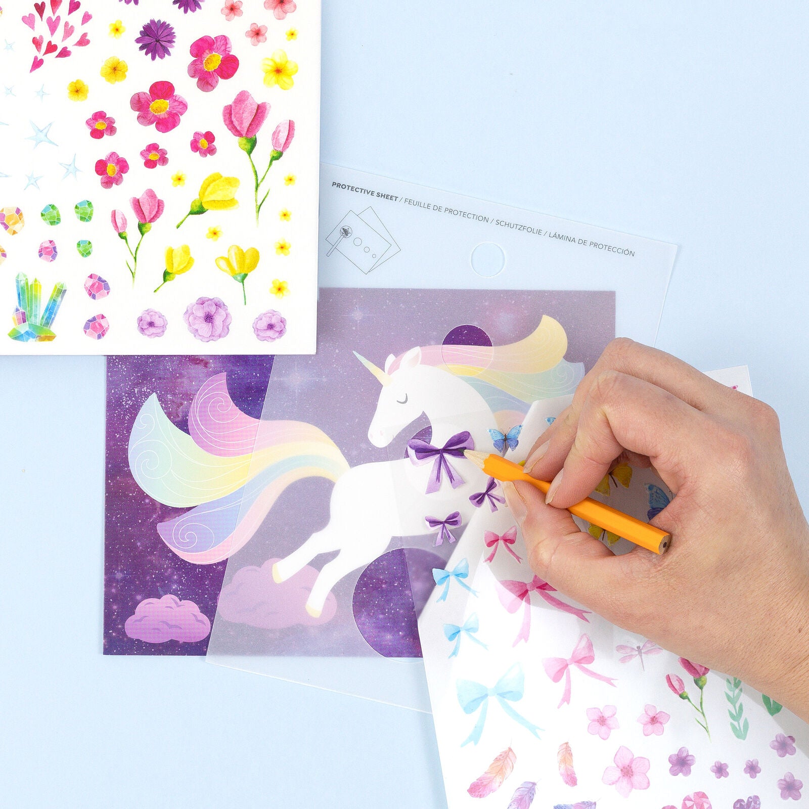 Transfer Magic Magical Unicorns Spotty Dot Toys