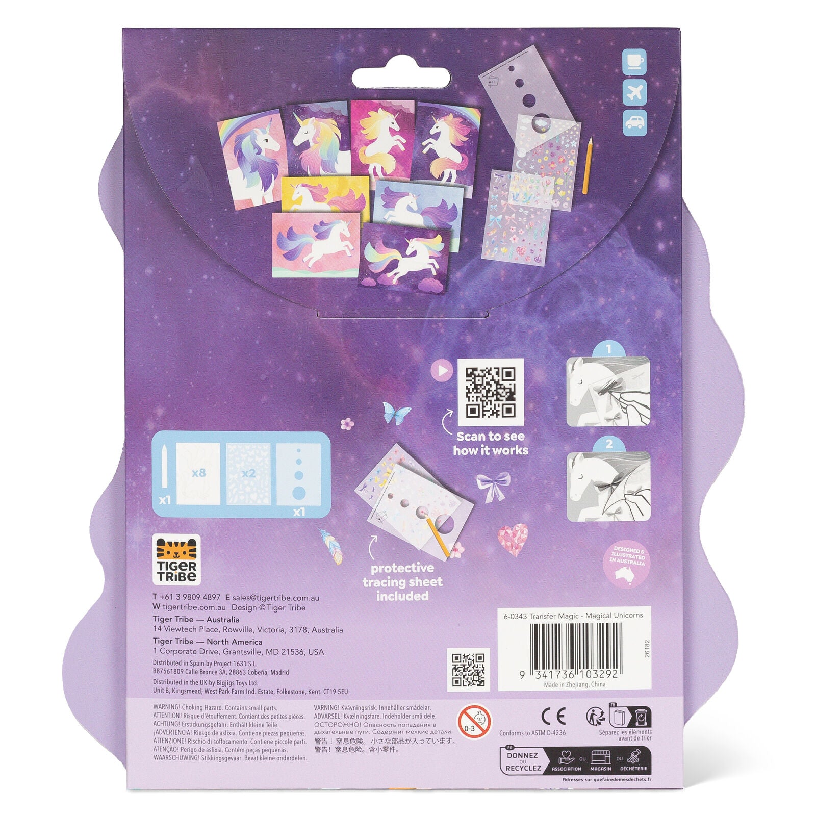 Transfer Magic Magical Unicorns Spotty Dot Toys