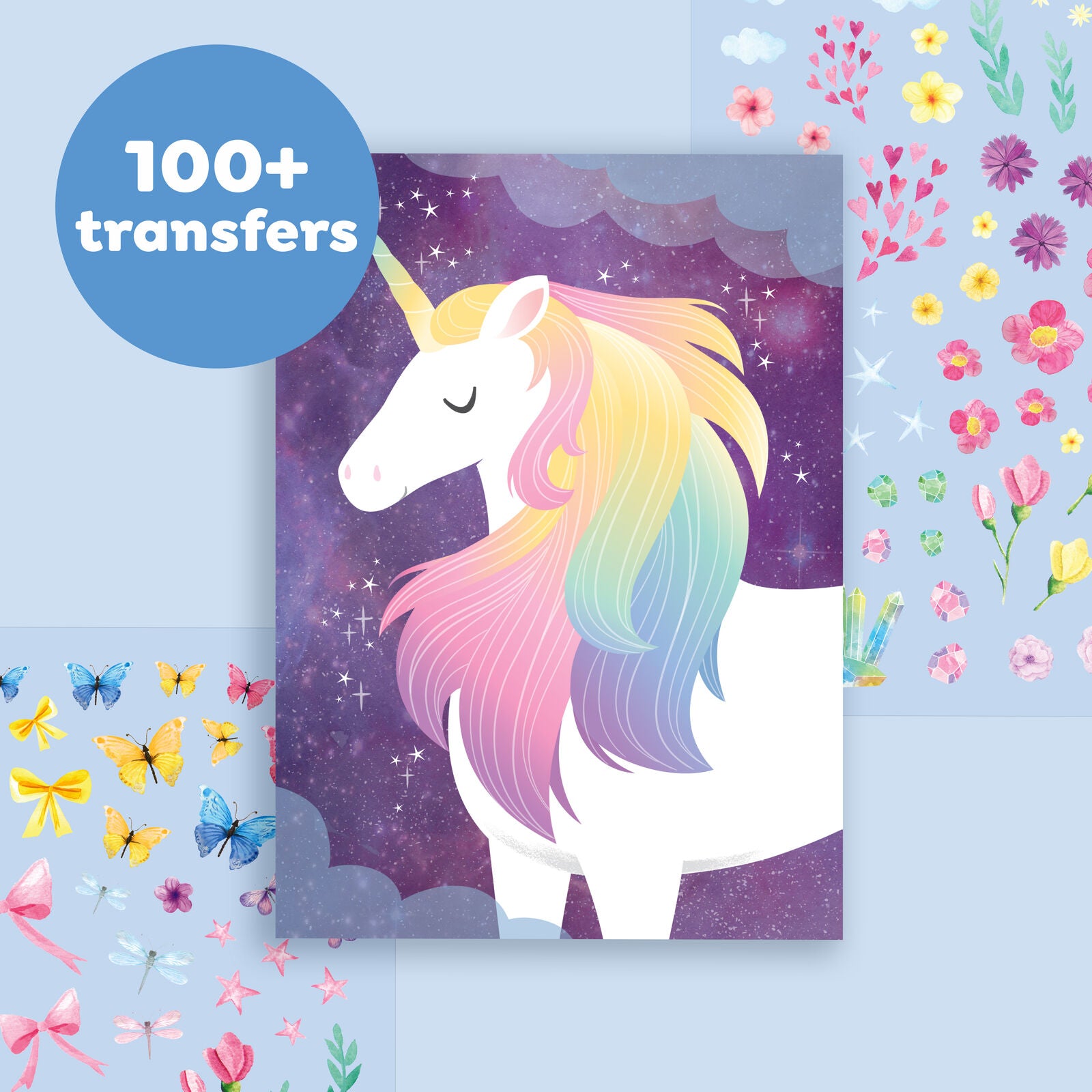 Transfer Magic Magical Unicorns Spotty Dot Toys