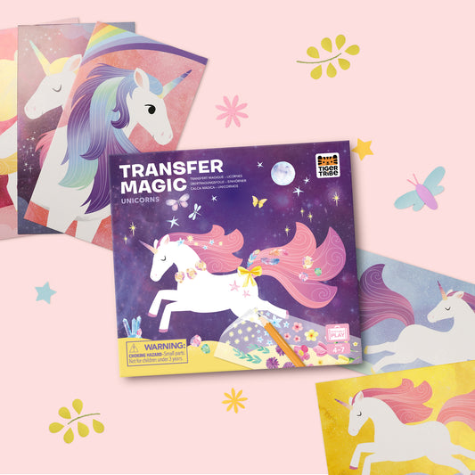 Transfer Magic Unicorns Spotty Dot
