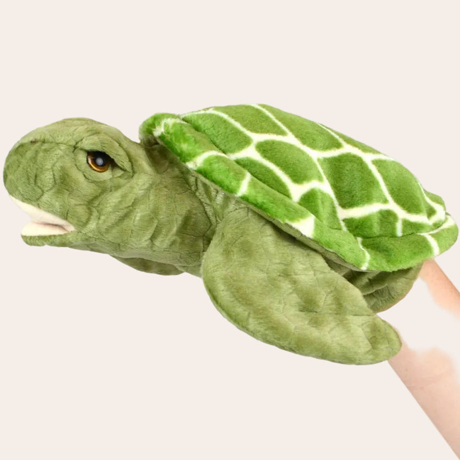 Turtle Hand Puppet Spotty Dot Toys