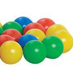 Twelve light weight balls Spotty Dot Hire