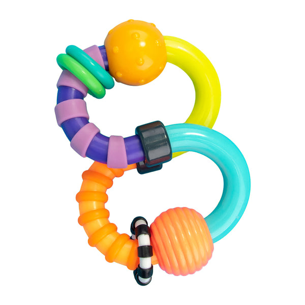 Twist a Roo Rattle Spotty Dot Baby