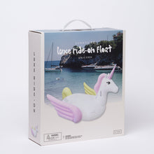 Load image into Gallery viewer, Luxe Ride on Float Unicorn - Spotty Dot Toys
