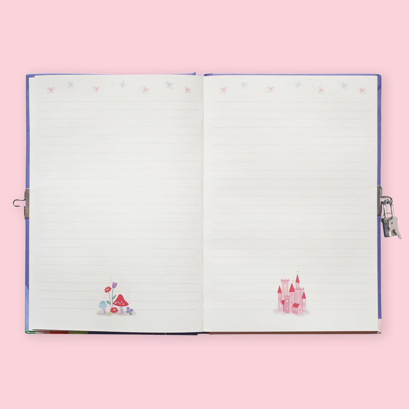 Unicorn Lockable Diary Spotty Dot Toys