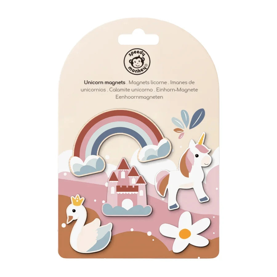 Unicorn Magnets Speedy Monkey Spotty Dot Toys