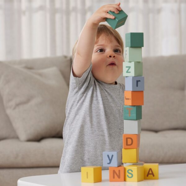 Wooden Alphabet Blocks Spotty Dot Toys