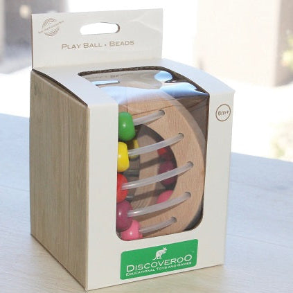 Wooden Eco Rainbow Ball Spotty Dot Toys
