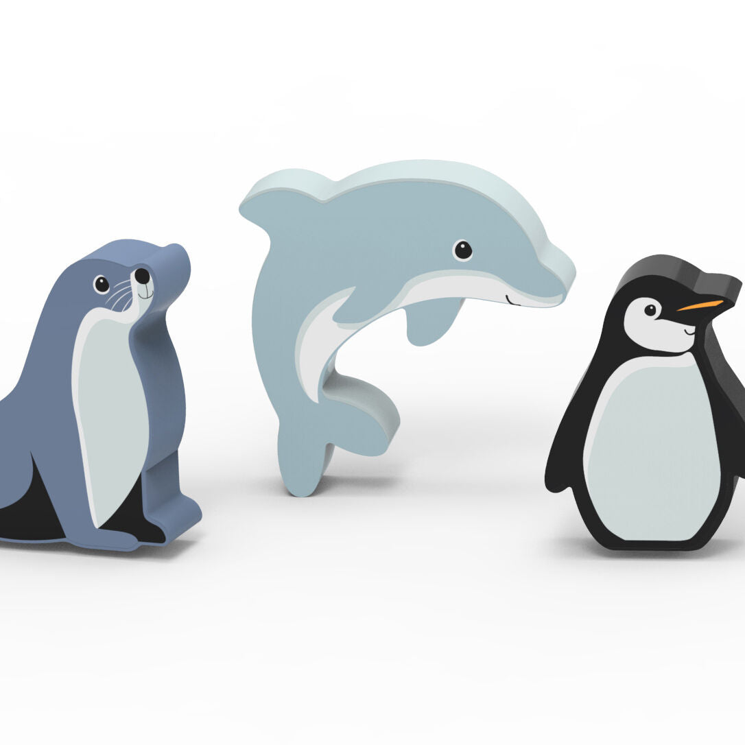 World Animals Arctic Spotty Dot Toys