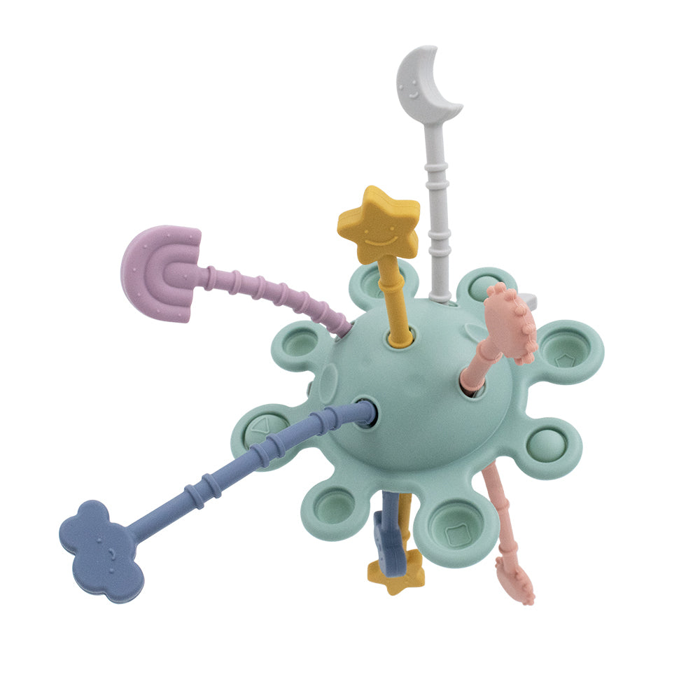Silicone Zippy Activity Multi Toy - Spotty Dot Baby