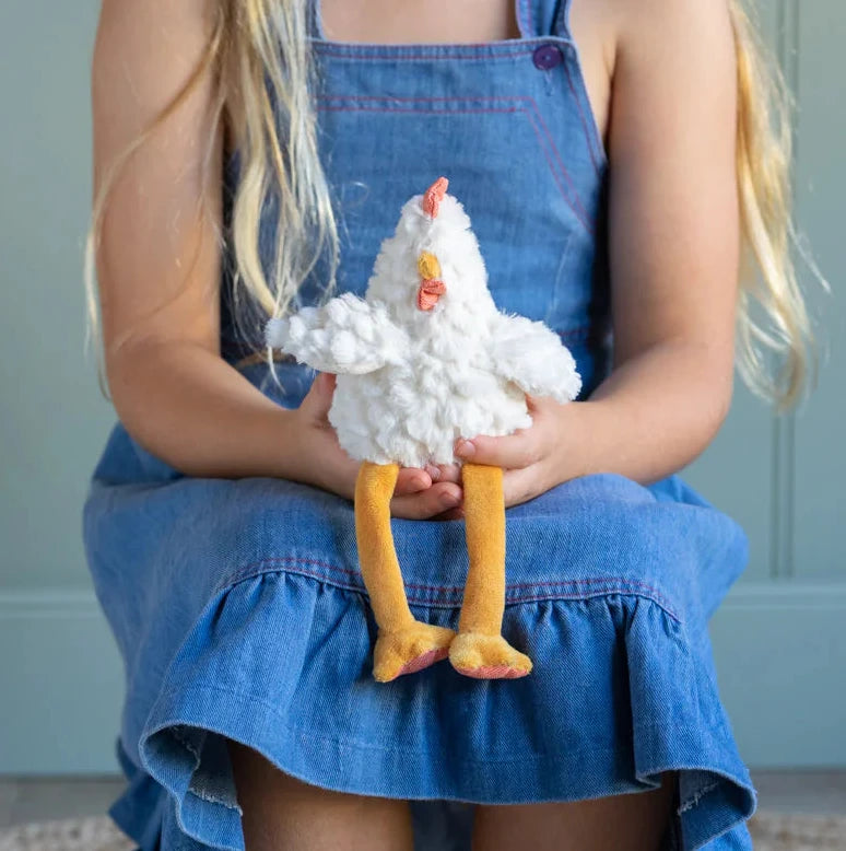 Charlie the Chicken Rattle Spotty Dot Toys