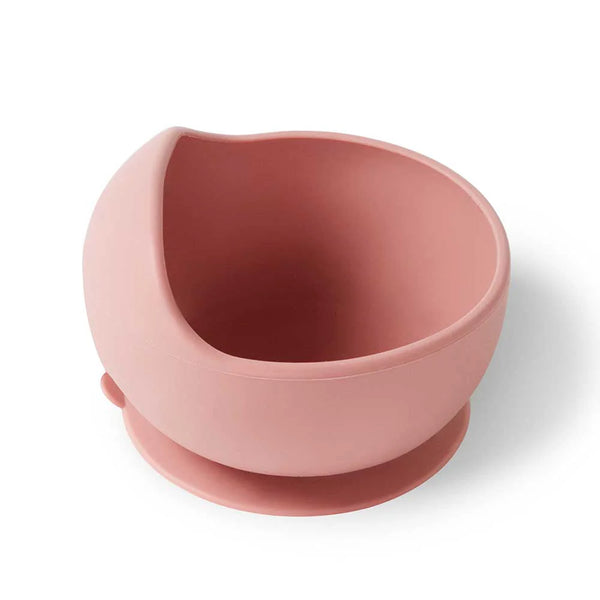 Snuggle Hunny Suction Bowl Rose Spotty Dot Baby