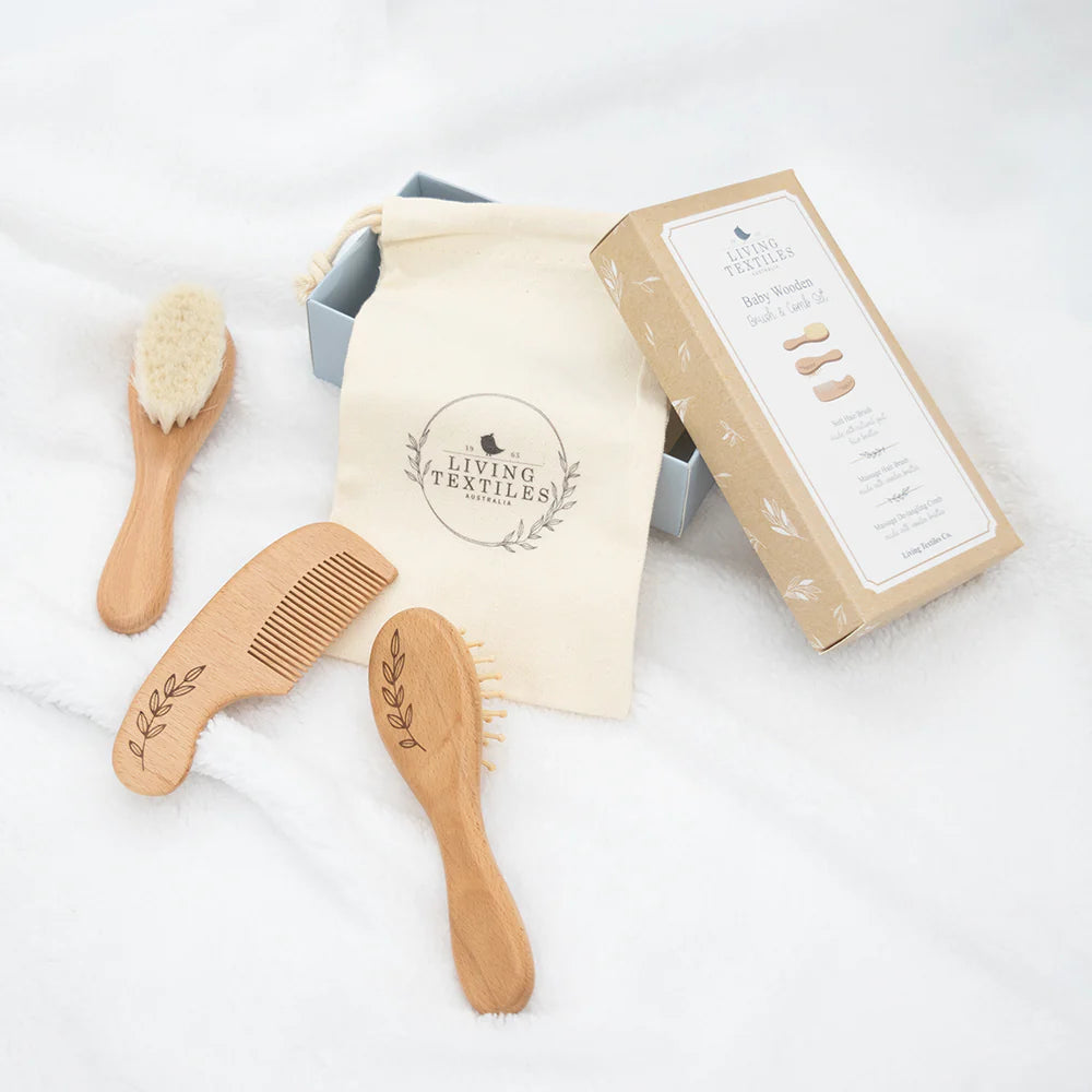 Three Piece Baby Brush Set - Spotty Dot Gifts
