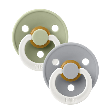 BIBS Sage / Cloud Glow Dummy Pacifier - Spotty Dot AU